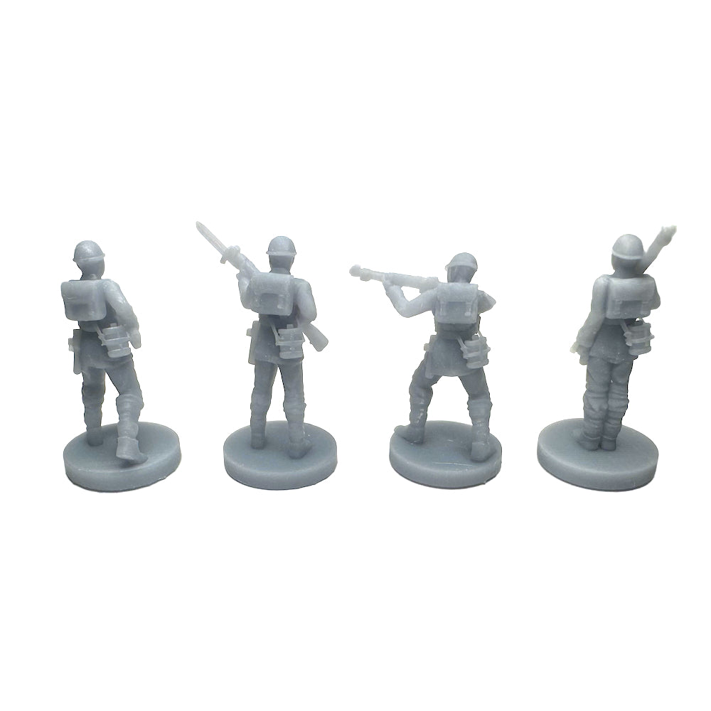Canadian Soldier (3D Printed) x5