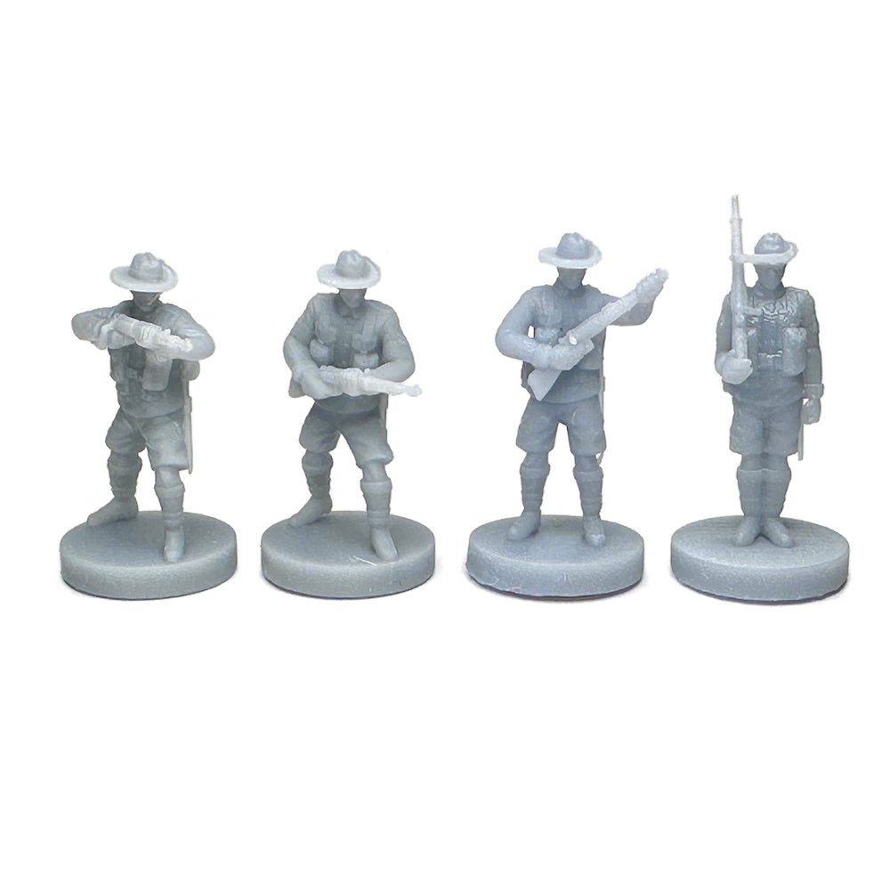 Australian Soldier (3D Printed) x5