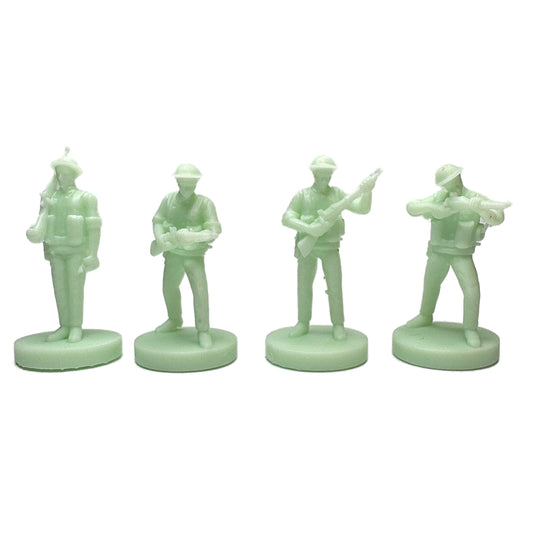 Canadian Soldier (3D Printed) x5