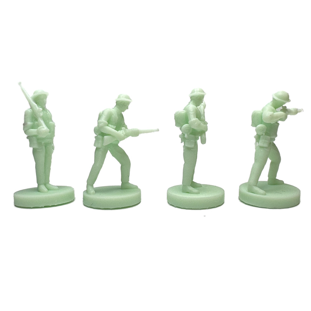 Canadian Soldier (3D Printed) x5