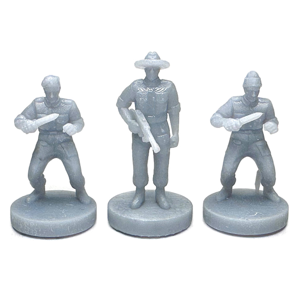 Z Special Unit Soldier (3D Printed) x5