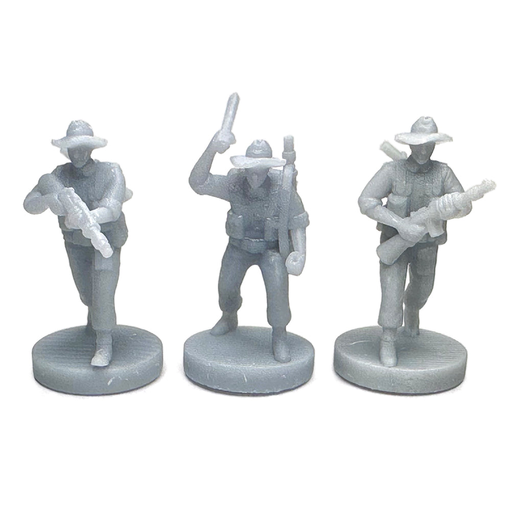 FEC Chindit Soldier (3D Printed) x5
