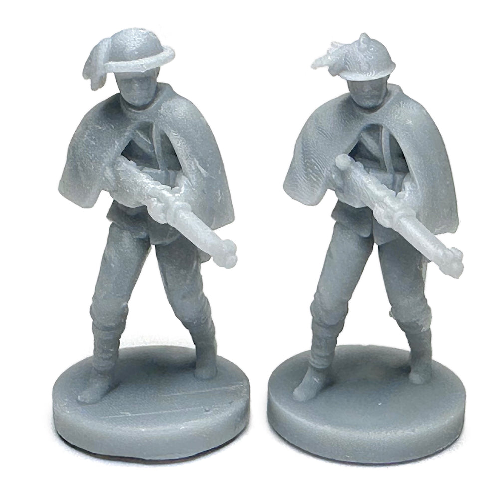 Italian Bersaglieri (3D Printed) x5