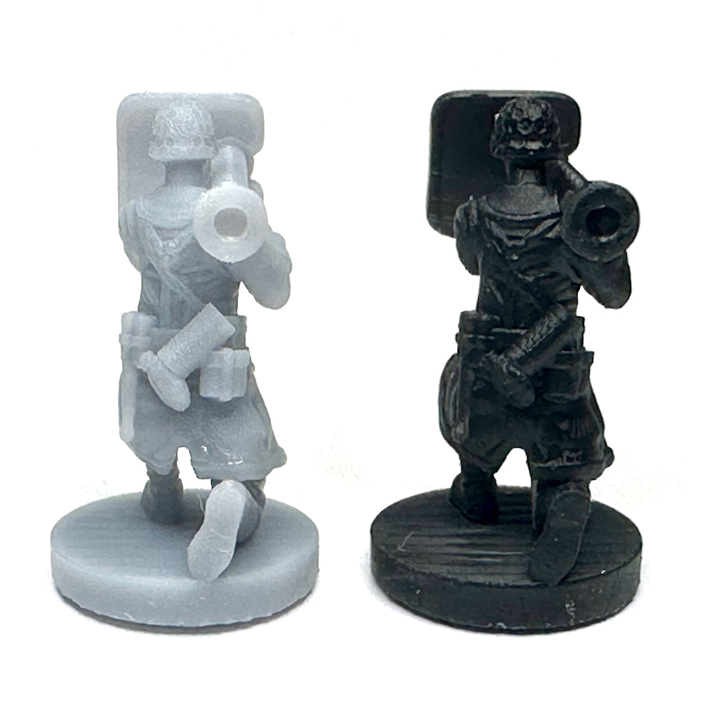 German Panzergrenadier-Panzerschrek (3D Printed) x5