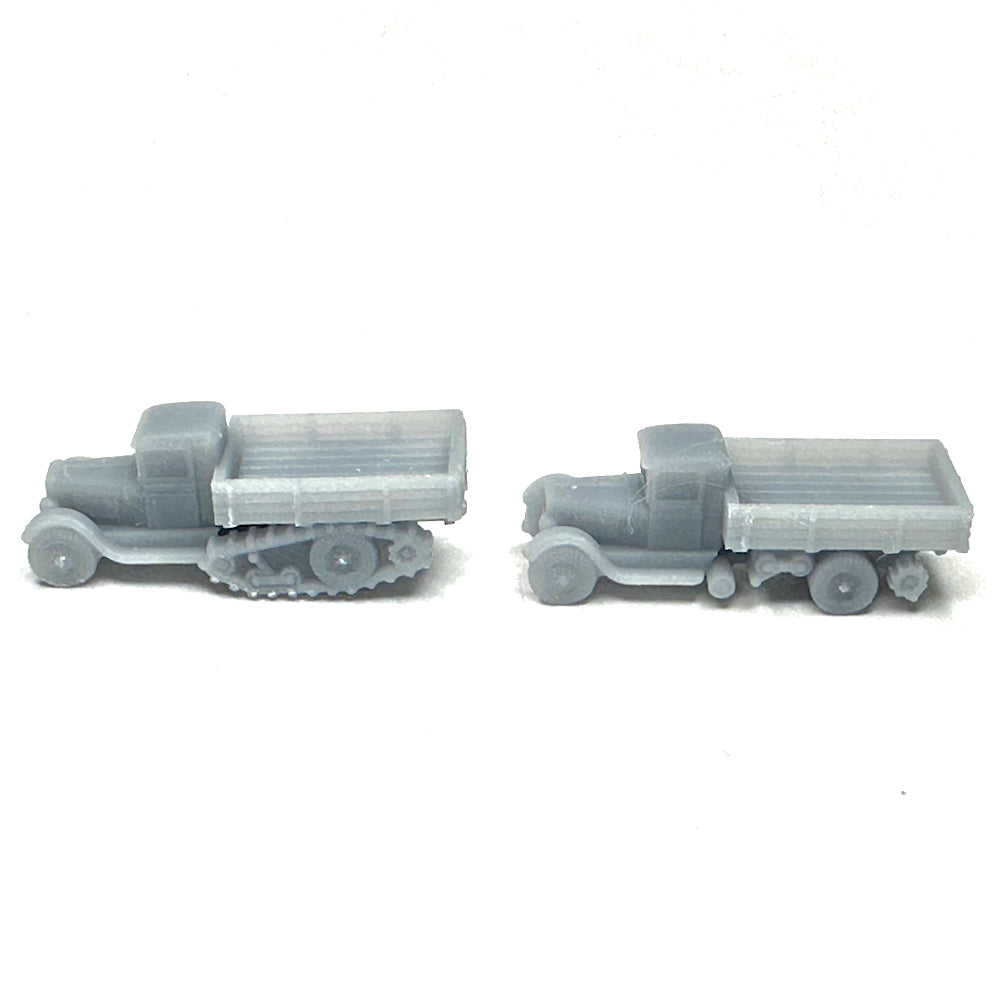 Russian Zis 33 Tracked/Wheeled Vehicle (3D Printed) x5