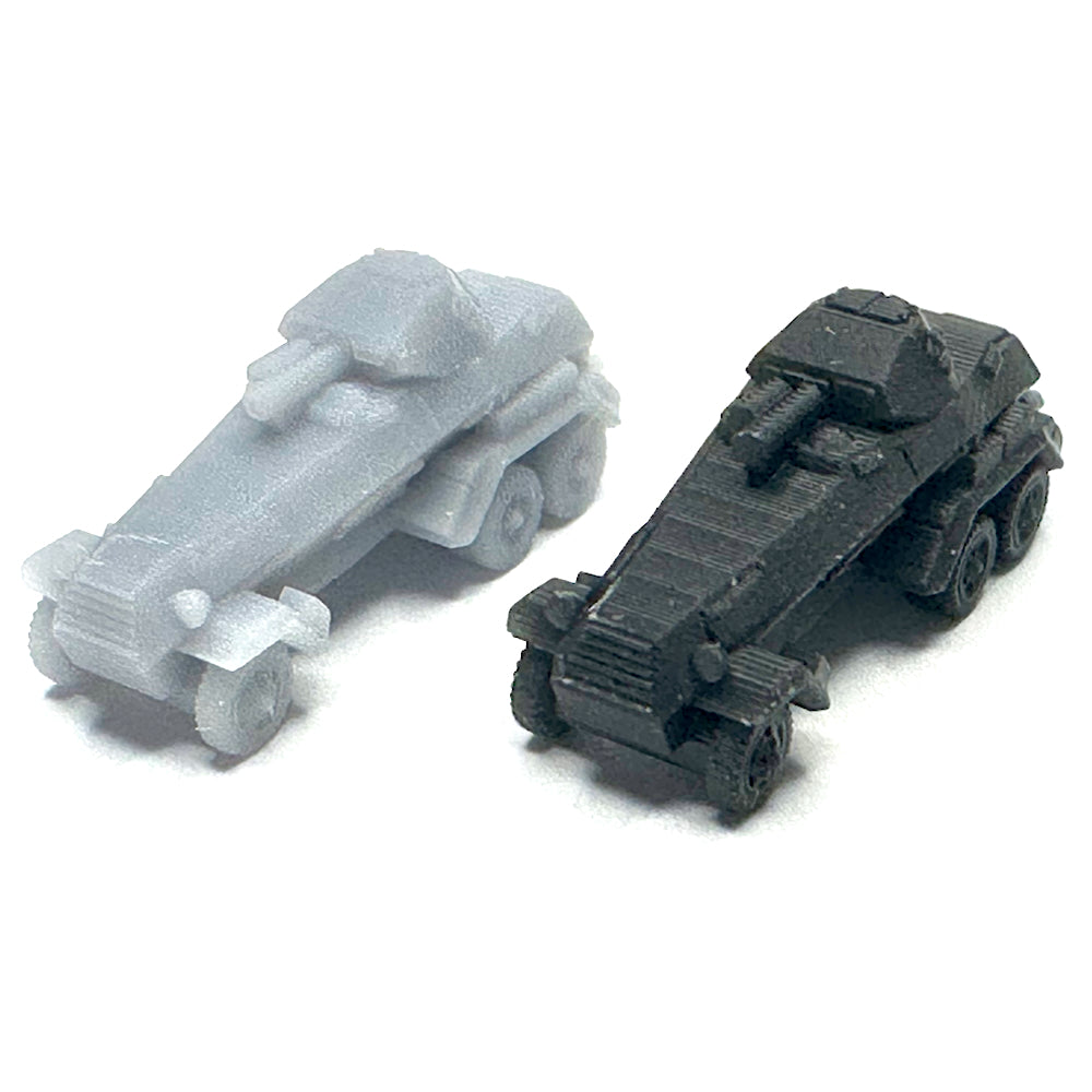 Sd.Kfz 231 Armored Car 3D Printed) x5