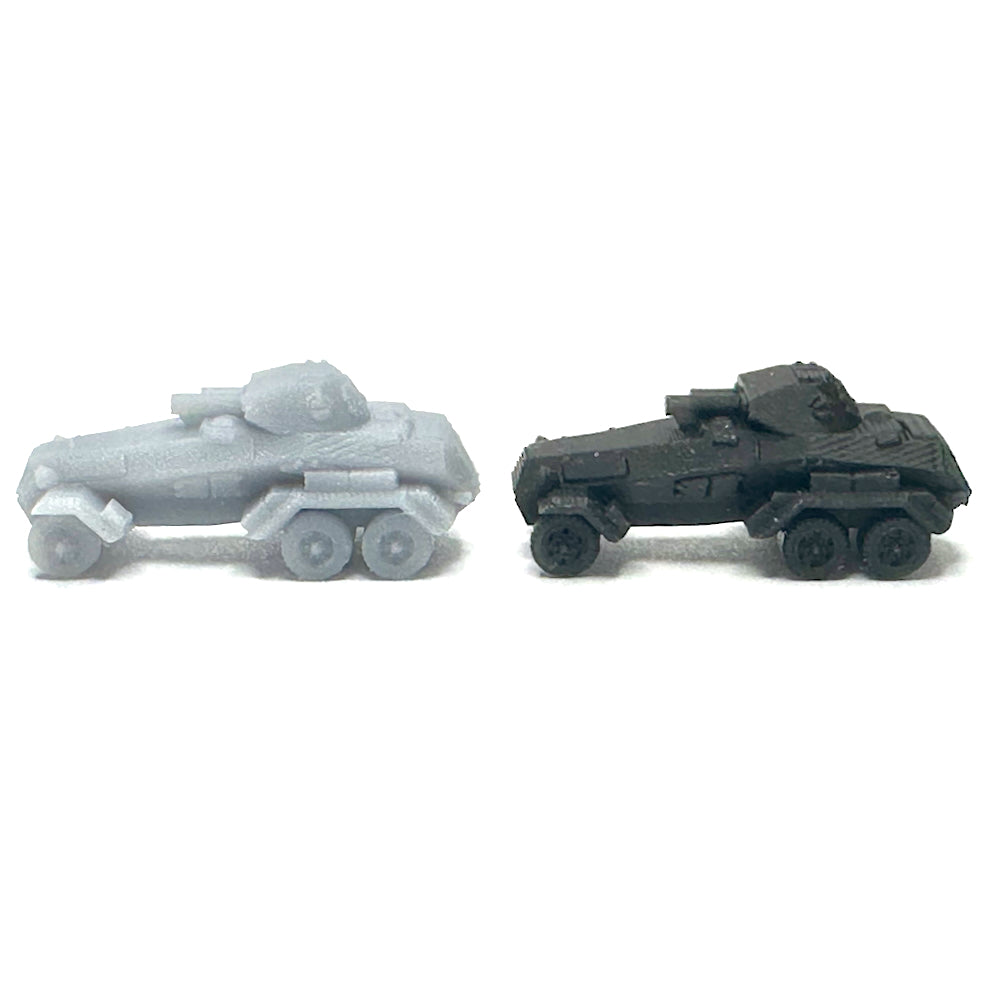 Sd.Kfz 231 Armored Car 3D Printed) x5