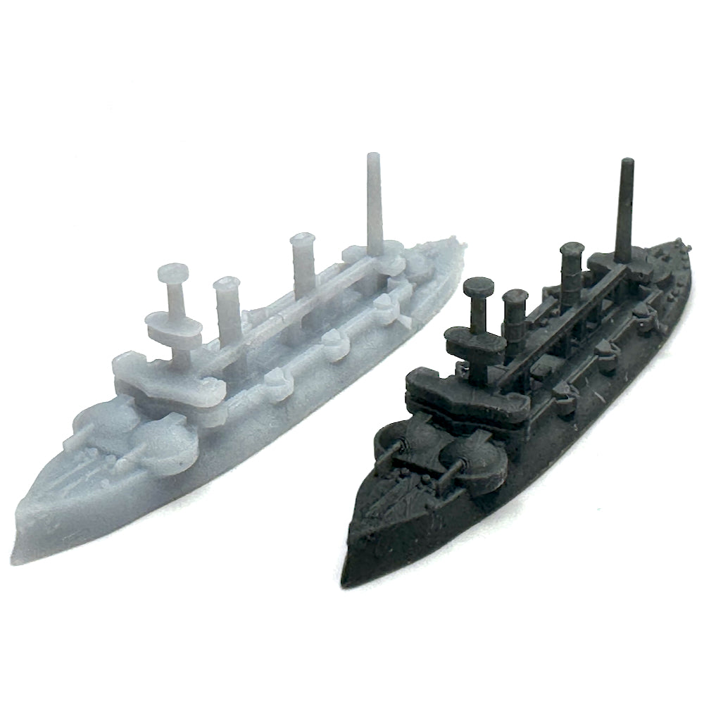 German Siegfried-class Coastal Defense Ship WW1 (3D Printed) xONE
