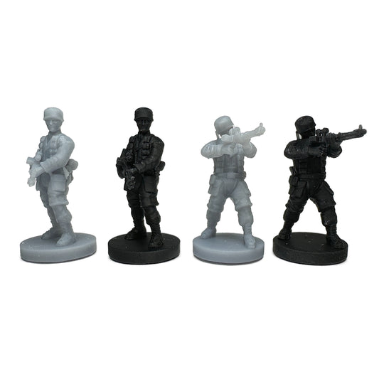 WW2 German Airborne Infantry (3D Printed) x5