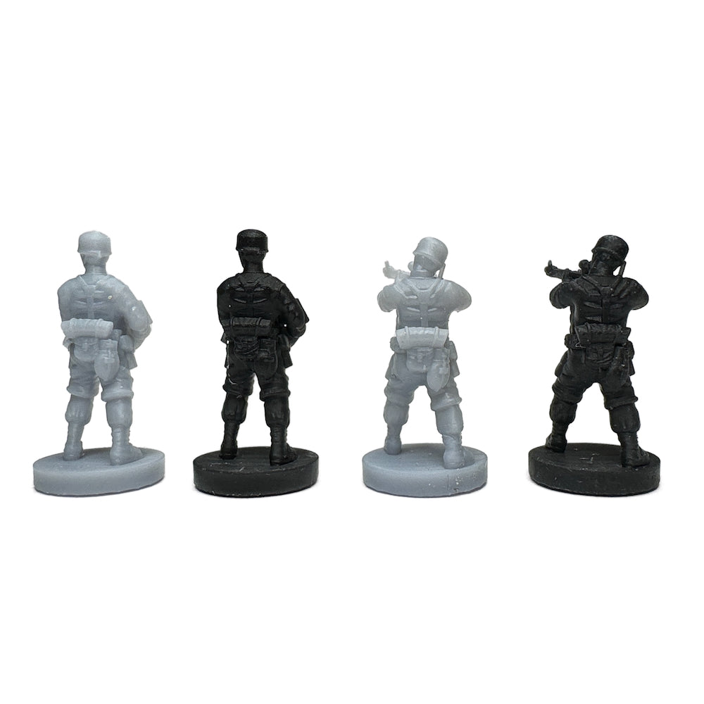 WW2 German Airborne Infantry (3D Printed) x5