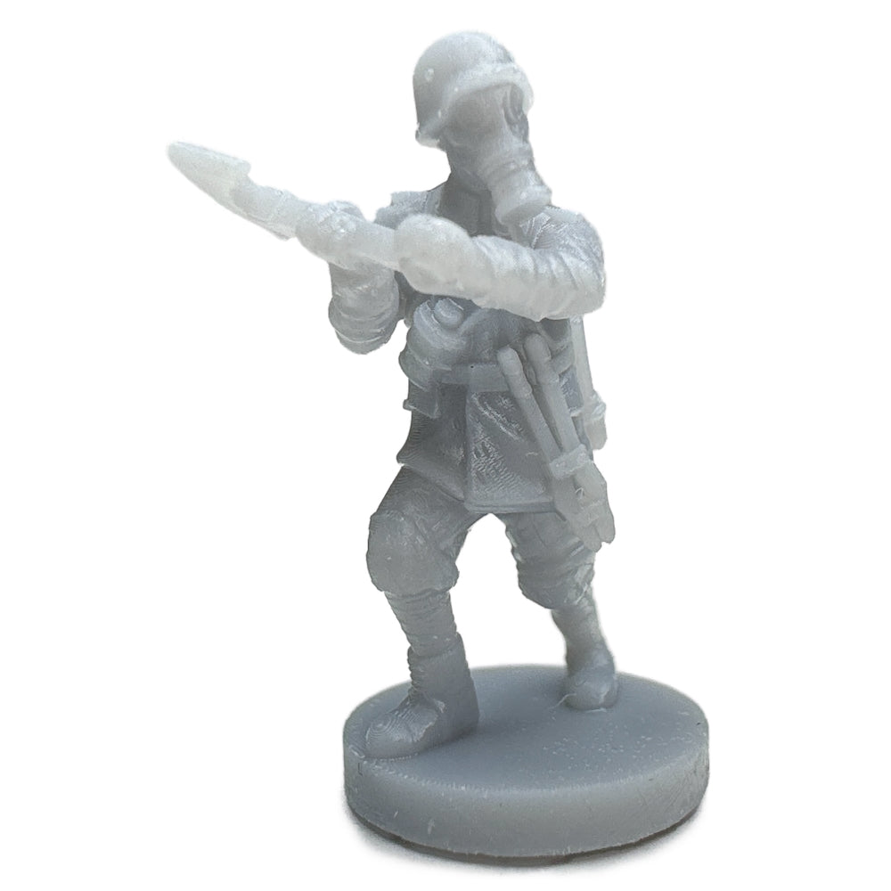 WW1 German Trench Fighter (3D Printed) x5