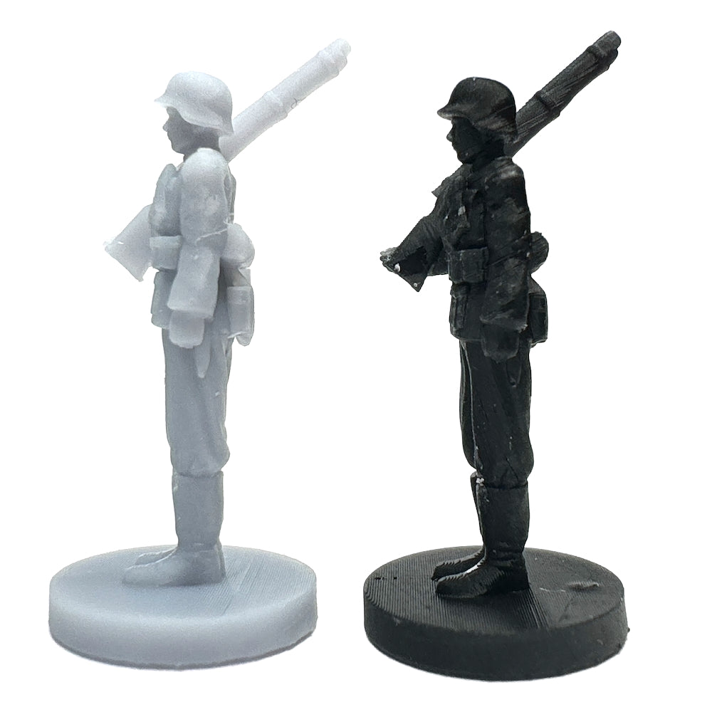 German Soldier Militia (3D Printed) x5