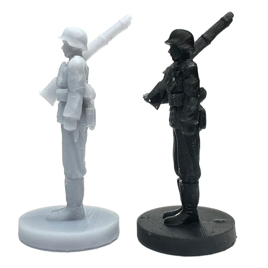 German Soldier Militia (3D Printed) x5