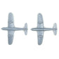 Japanese B7A Grace Torpedo Bomber (3D Printed) x5