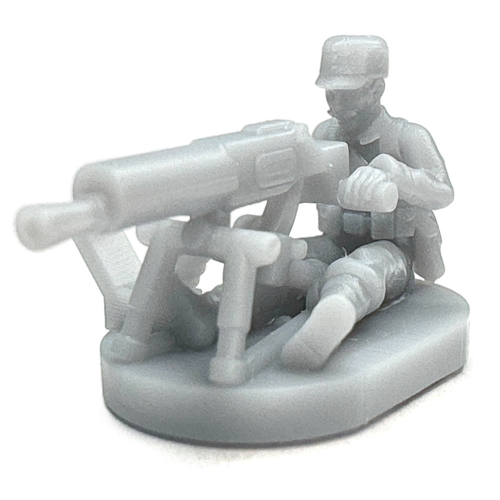 WW1 Austria-Hungary Soldier w/Heavy Machine Gun (3D Printed) x5