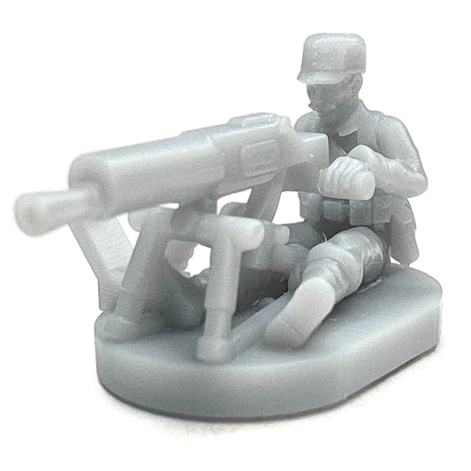 WW1 Austria-Hungary Soldier w/Heavy Machine Gun (3D Printed) x5