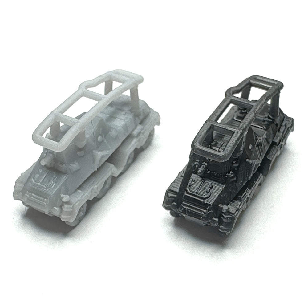 Sd.Kfz 263 8 rad Armored Car 3D Printed) x5