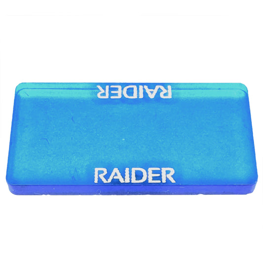 Raider Marker-Rectangular (Acrylic) x5