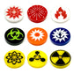 Warhead Markers (Acrylic) (GW2025) x5