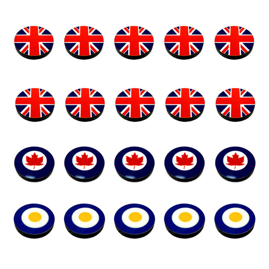 Commonwealth Set 1 (Custom Roundels) 20/set