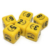 Engraved Aircraft Fuel Range Dice 6/set (16mm)