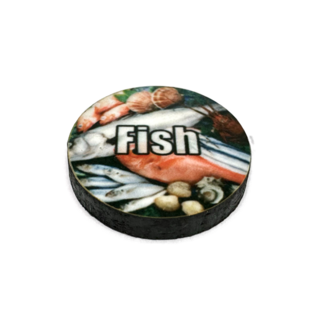 Fish Resources Marker by HBG (10/set)