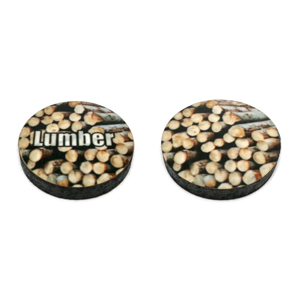 Lumber Resources Marker by HBG (10/set)