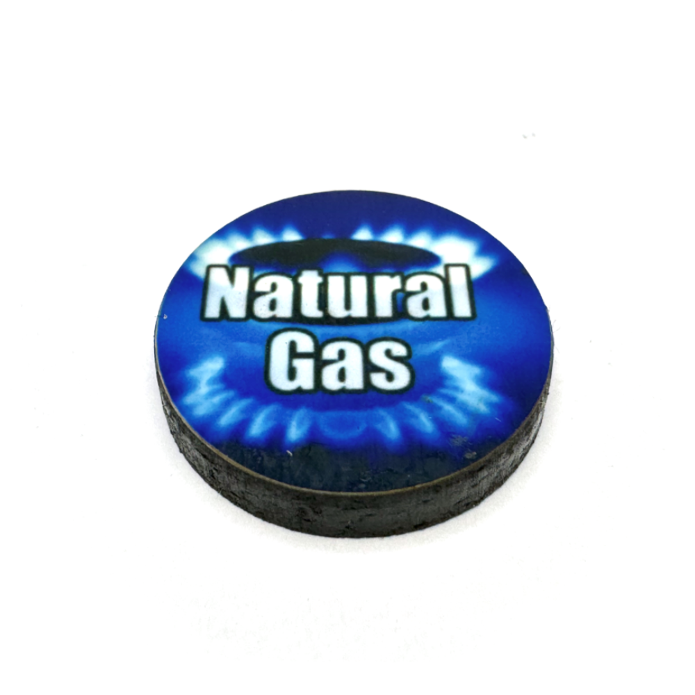 Natural Gas Resources Marker by HBG (10/set)