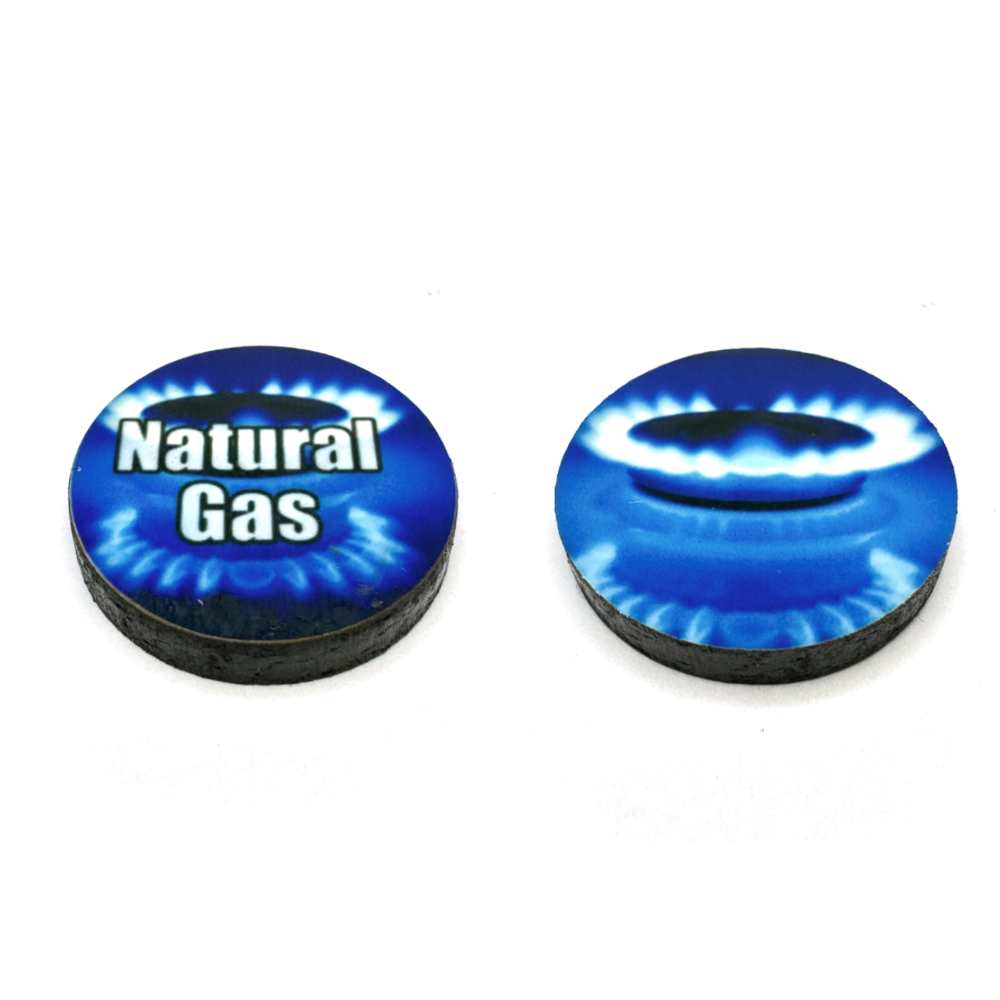Natural Gas Resources Marker by HBG (10/set)