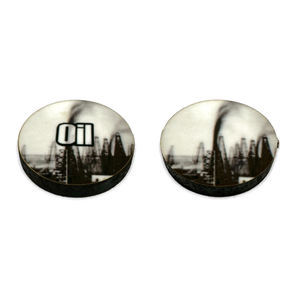 Oil Resources Marker by HBG (10/set)