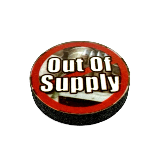 Out of Supply Resources Marker by HBG (10/set)