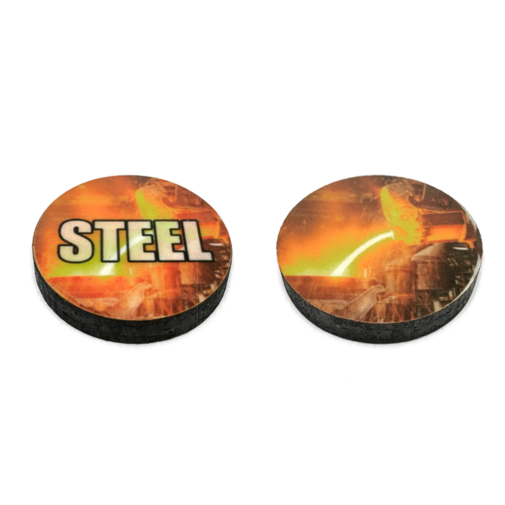 Steel Resources Marker by HBG (10/set)