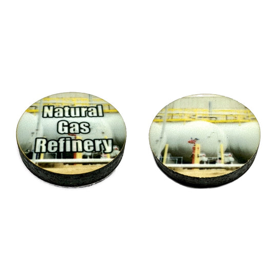 Natural Gas Refinery Resources Marker by HBG (10/set)