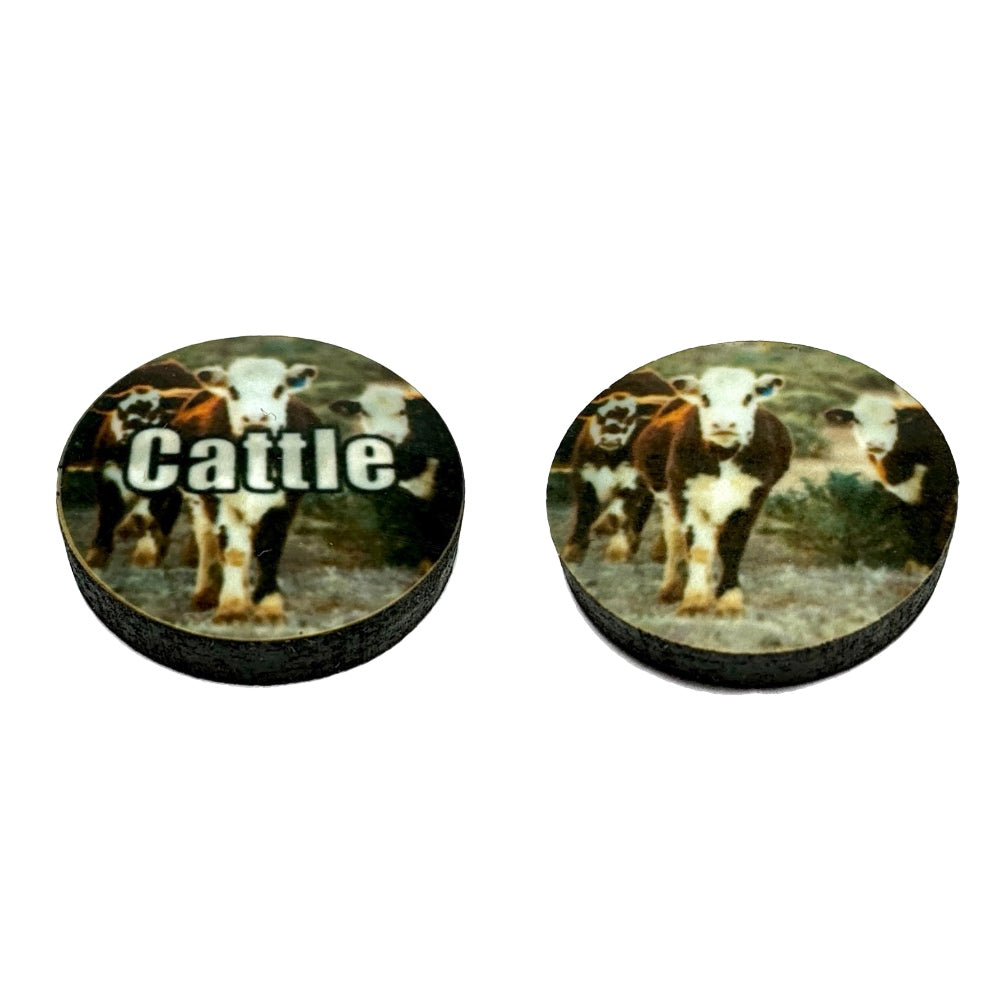 Cattle Resources Marker by HBG (10/set)