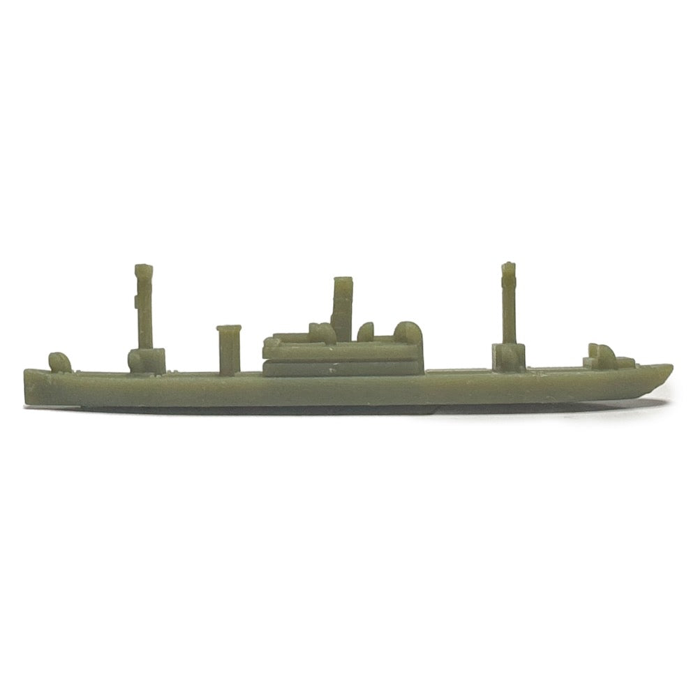 Transport Flush-Decker Cargo Ship (3D Printed) x5