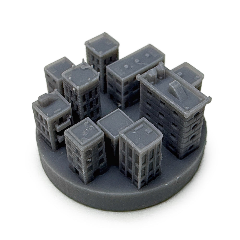 City Markers (3D Printed) x5