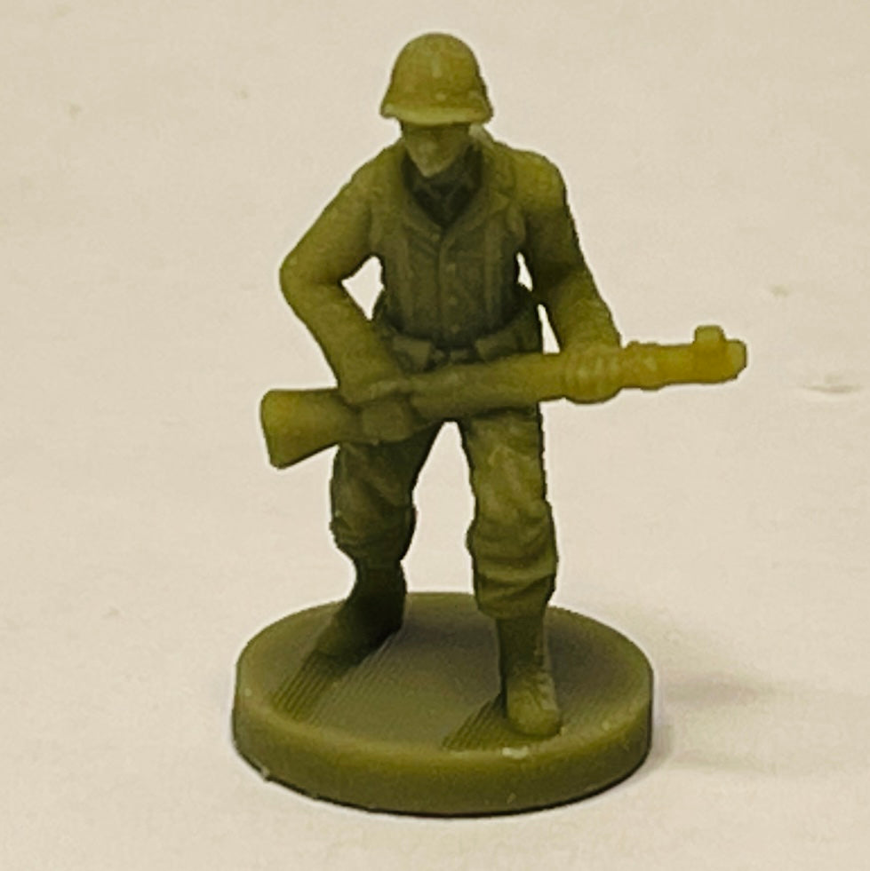 U.S. WW2 Soldier w/Rifle (3D Printed) x5