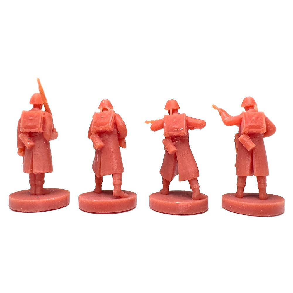 Danish WW2 Soldier (3D Printed) x5