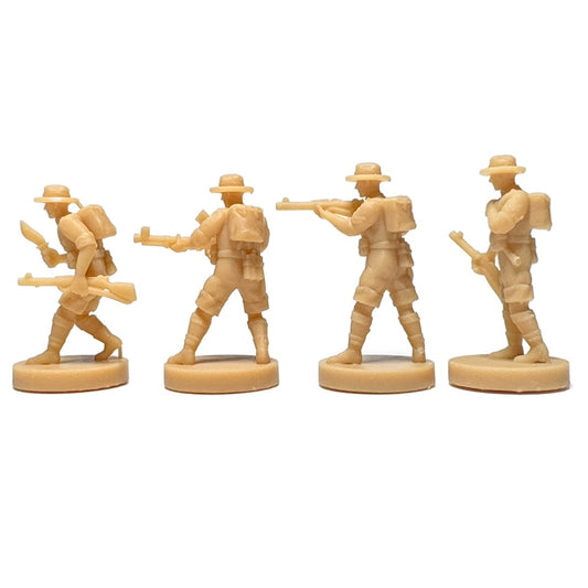 Ghurka Soldier (3D Printed) x5