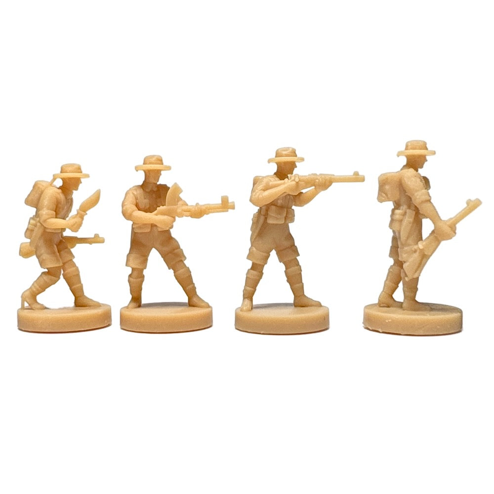 Ghurka Soldier (3D Printed) x5