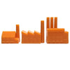 Minor, Medium, Major Factory (3D Printed) x5 (Orange)
