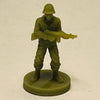 U.S. WW2 Soldier w/Machine Gun (3D Printed) x5