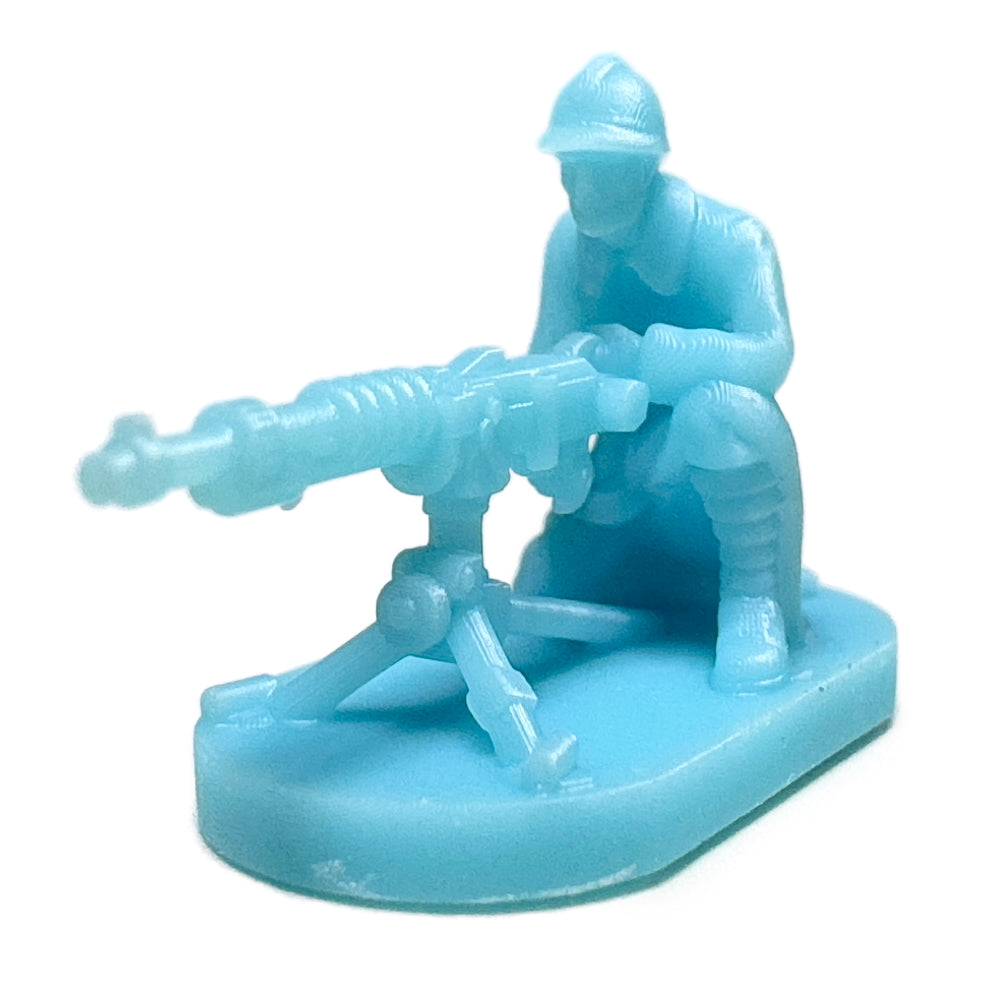 French Soldier w/MG (3D Printed) x5