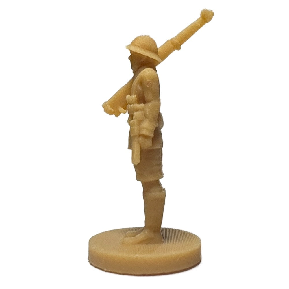 British Tropical Militia (3D Printed) x5