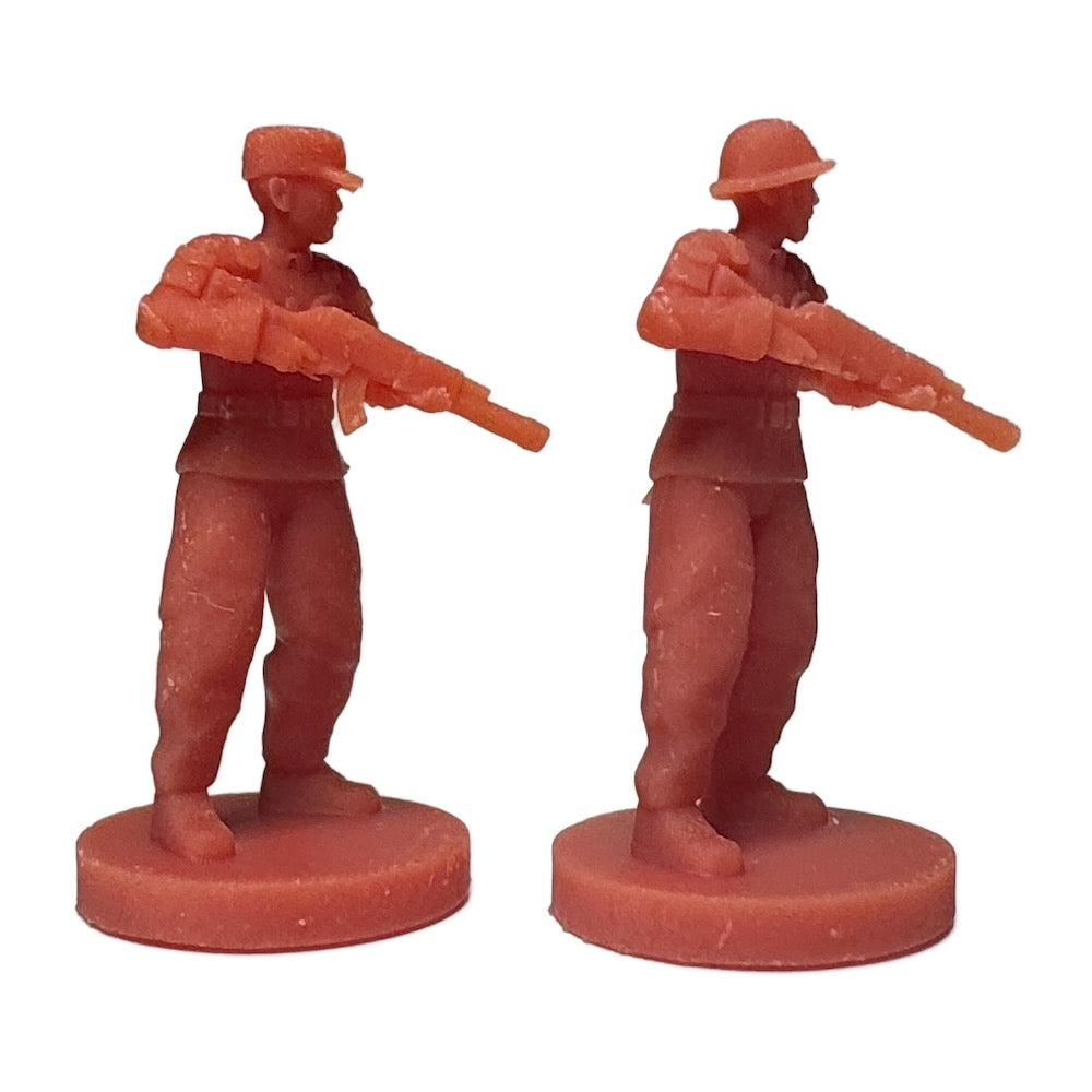 Chinese Soldier 1980s (3D Printed) x5