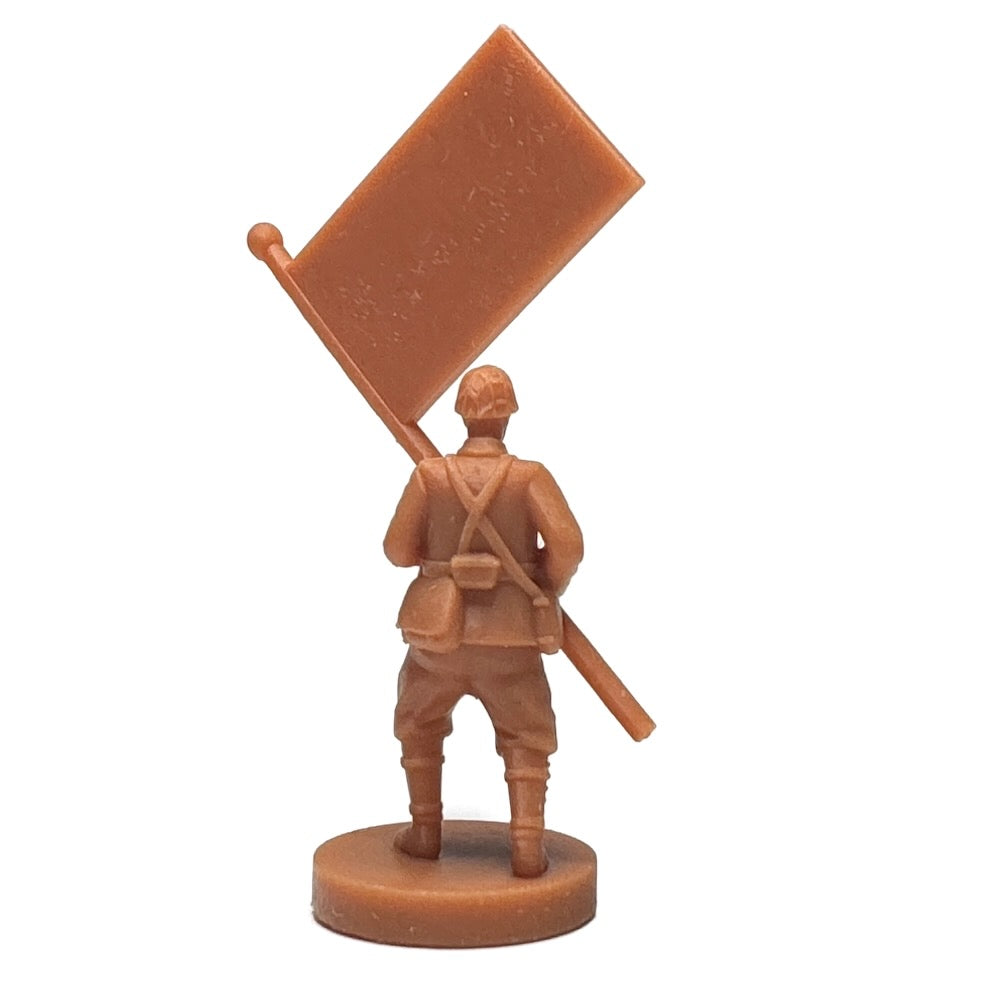 Japanese WW2 SNLF w/ Flag (3D Printed) x5