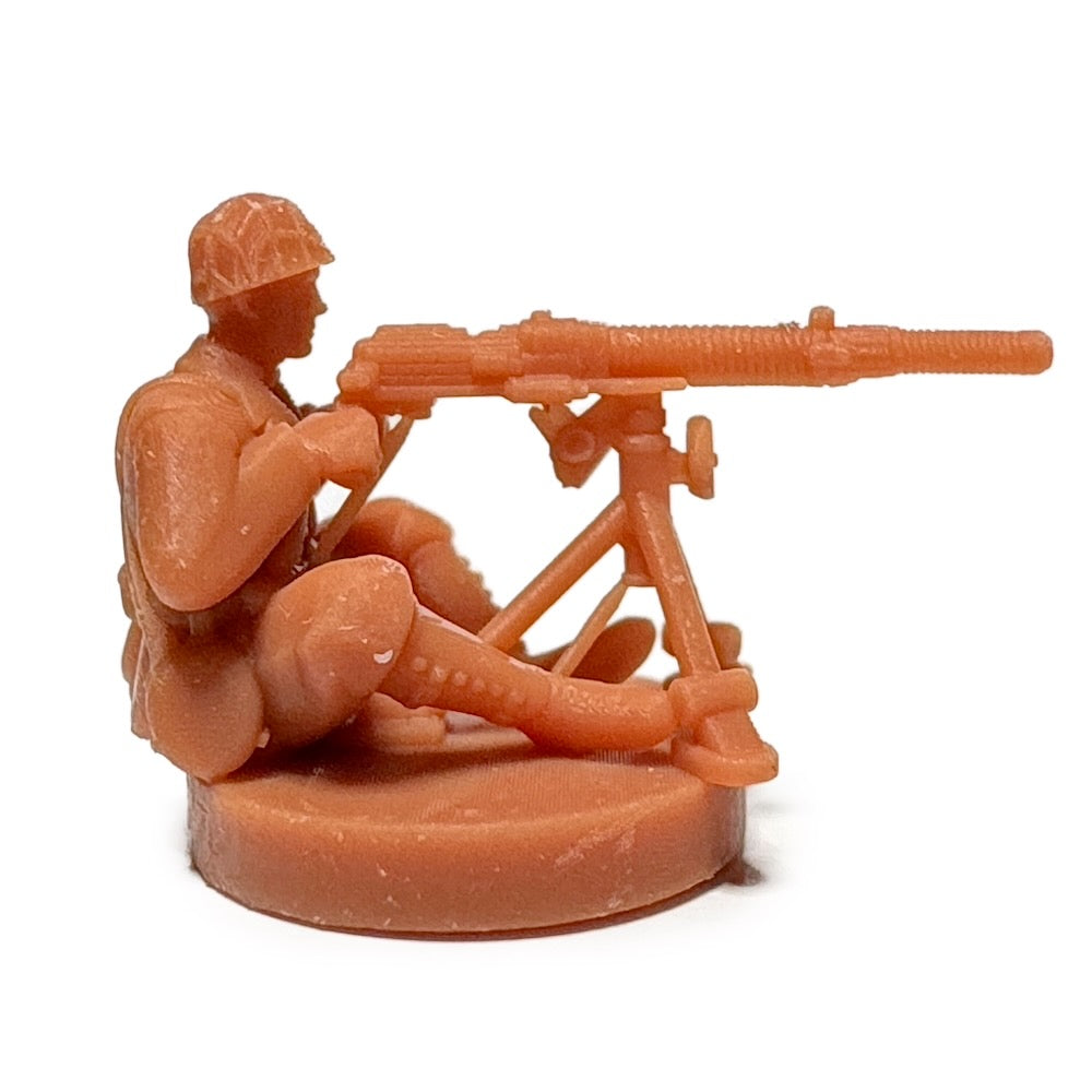 Japanese WW2 SNLF Type-92 Heavy Machine Gun (3D Printed) x5