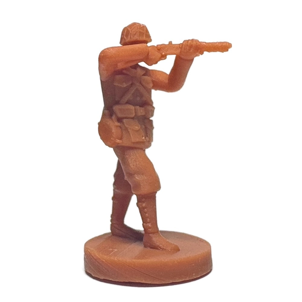 Japanese WW2 SNLF w/ Type-100 SMG (3D Printed) x5
