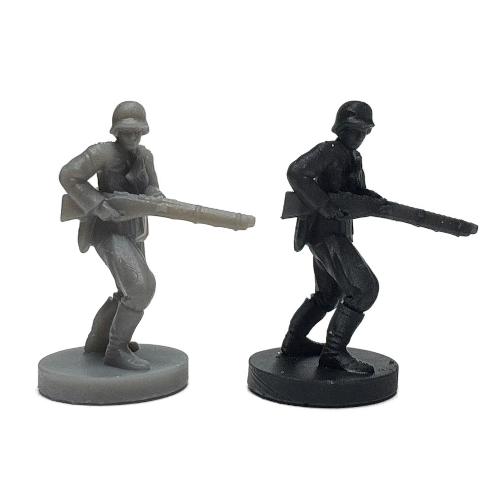 German Soldier MG42 (3D Printed) x5