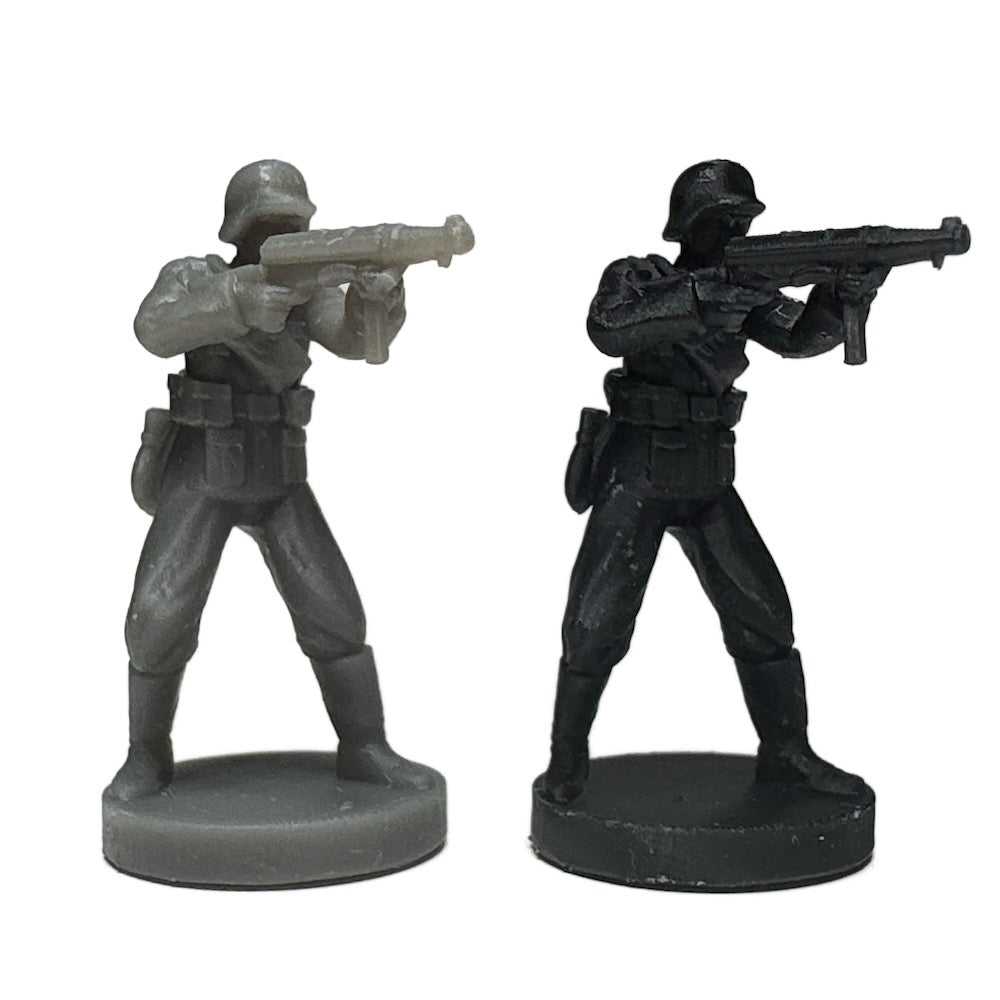 German Soldier MP40 w/Stock (3D Printed) x5